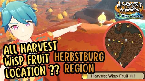 Harvest Wisp Locations.